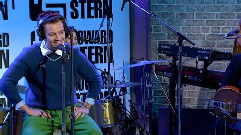 Harry Styles Covers Peter Gabriels Sledgehammer Live On The Howard