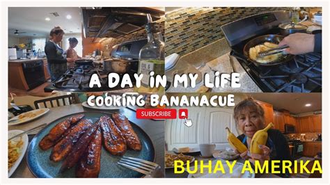 COOKING BANANACUE BUHAY AMERIKA VLOG 298 YouTube