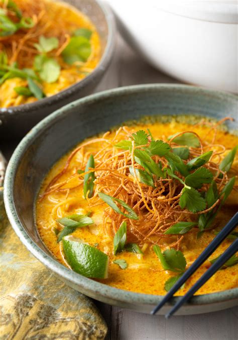 Thai Khao Soi Coconut Curry Soup VIDEO A Spicy Perspective