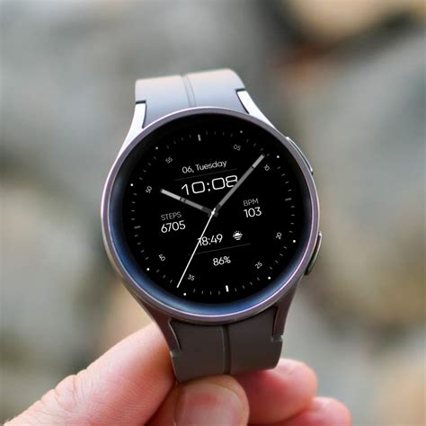 Minimal Analog Watch Face For Wear Os Customizable And Multiple Styles Rgalaxywatchface