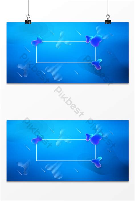 Blue Business Border Background Design Backgrounds | PSD Free Download ...