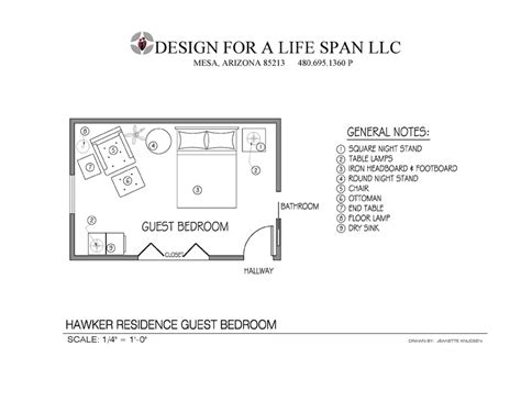 Guest Bedroom Floor Plans