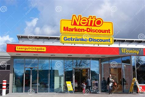 Netto Marken Discount Supermarket Editorial Image Image Of Concept