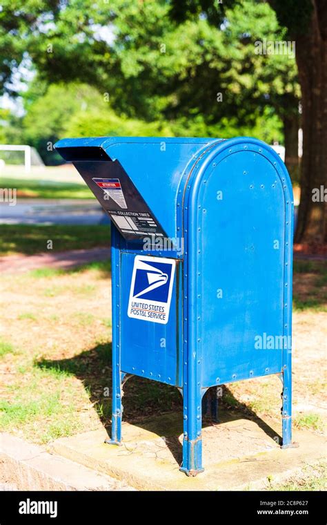 Post Box Collection Box Mailbox Letter Box Drop Box Hi Res Stock