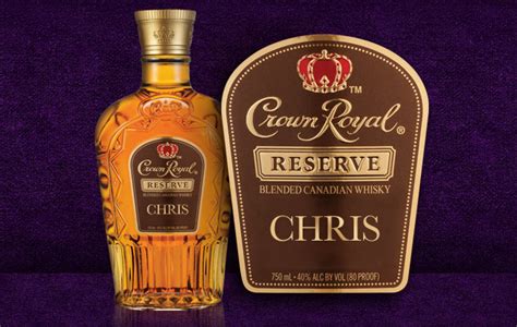 Free Customized Crown Royal Labels