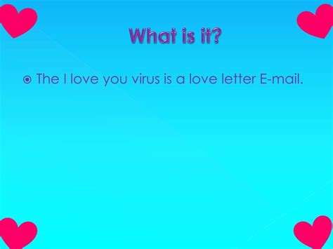 PPT - I Love You Virus! PowerPoint Presentation, free download - ID:2310129