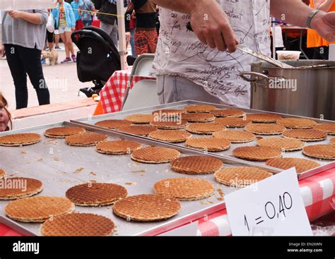 Dutch Stroopwafels Des Gaufres Du Sirop De M Lasse Ou De Caramel