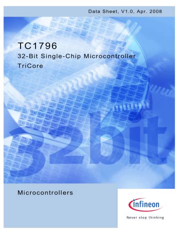 Infineon Sak Tc F E Be Microcontroller Data Sheet Manualzz