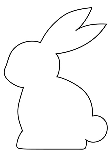 The Outline Of A Rabbit S Head