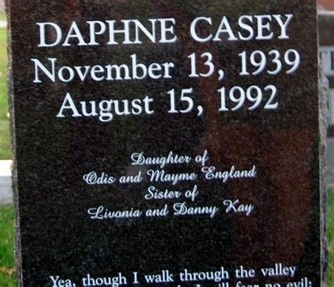 Daphna Arthema Daffy England Casey Find A Grave Memorial