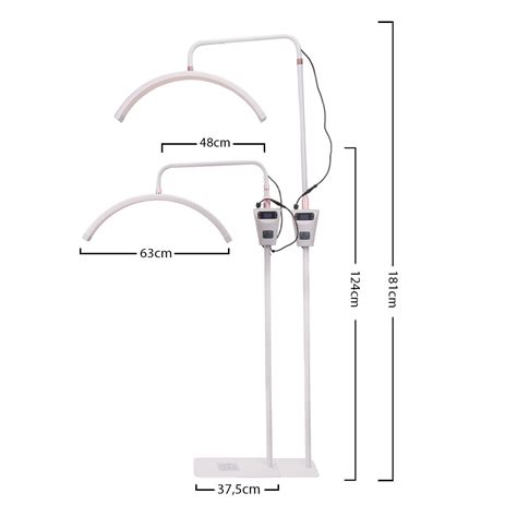 Lampa Kosmetyczna Led Uk Hq U W Pod Ogowa Bezcieniowa Bia A