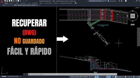 Como Recuperar Archivo Autocad No Guardado Recuperar Dwg Youtube