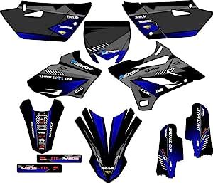 Amazon 2019 2021 YZ 85 Surge Black Senge Graphics Complete Kit