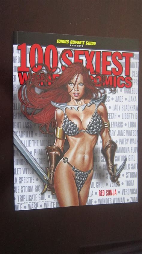 100 Sexiest Women In Comics Comics Buyers Guide 9781440229886 Frankenhoff