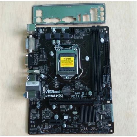 Jual Motherboad Asrock H Lga Hdmi Dvi Vga Usb Front