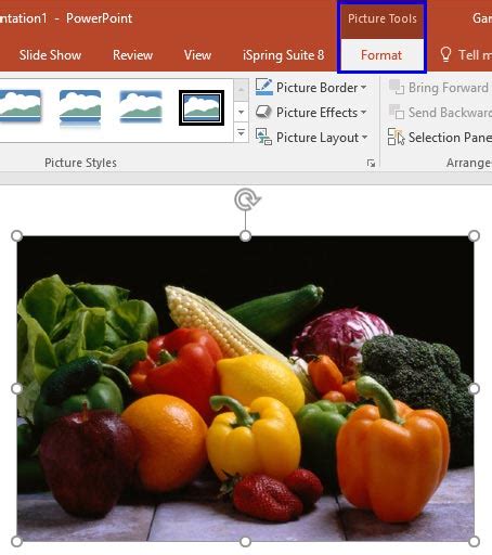 Resize Rotate And Flip Pictures In Powerpoint For Windows