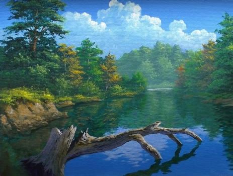 Solve Wooded Pond Jigsaw Puzzle Online With 300 Pieces