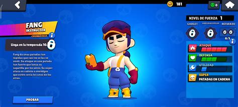 Fang el nuevo luchador de Brawl Stars Habilidades Gadget y más