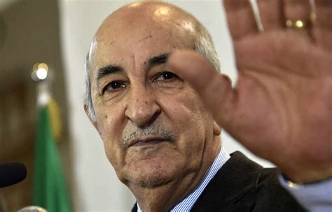 Algérie le président Abdelmadjid Tebboune plaide pour une mémoire