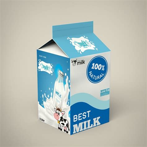 Milk Carton 3d Model Cgtrader