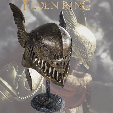 Malenia Goddess Of Rot Helmet Figure Elden Game Peripheral 33cm Plastic