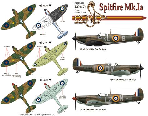 Eaglecals Supermarine Spitfire Mk Luftwaffe Decals