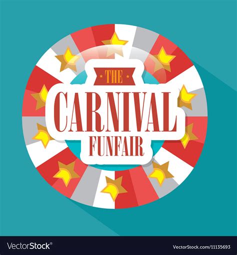 Entertainment Carnival Funfair Banner Royalty Free Vector