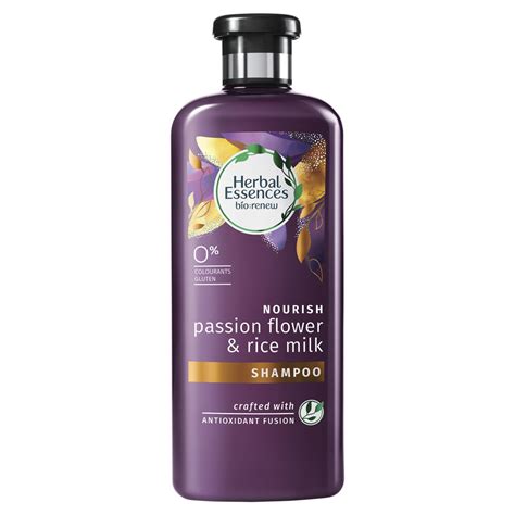 Herbal Essences Nourish Passion Flower And Rich Milk Shampoo 400ml Wilko