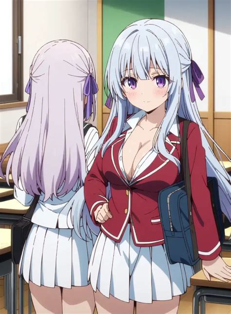 Shiina Hiyori Classroom Of The Elite Di 2025 Gambar Anime
