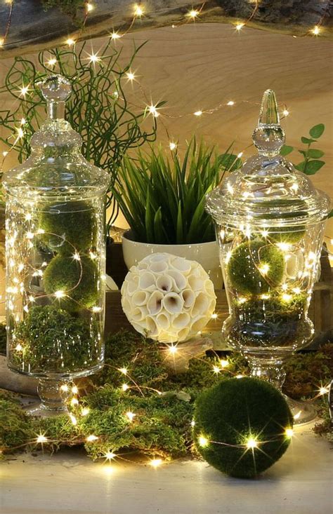 16 Ideas espectaculares para decorar en navidad con luces navideñas ~ Belleza y Peinados