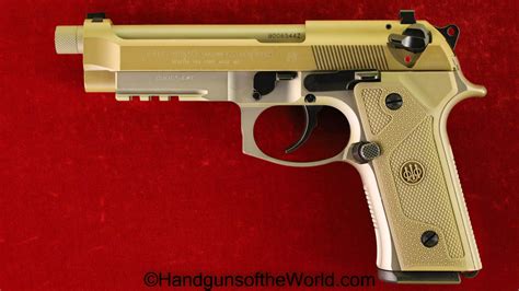 Beretta M9a3 9mm Desert Sand With Case Handguns Of The World