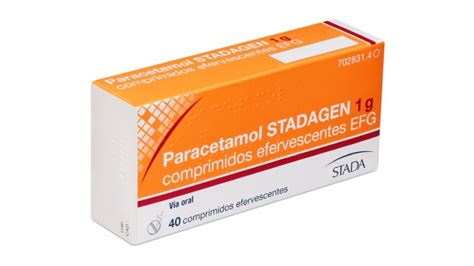 Paracetamol Stadagen G Comprimidos Efervescentes Efg Comprimidos