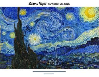 Starry Night by Vincent van Gogh Art and Literature Analysis Resources