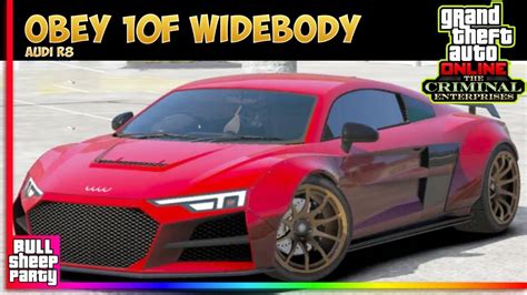 The New Obey 10F Widebody Custom AUDI R8 GTA 5 Online Review