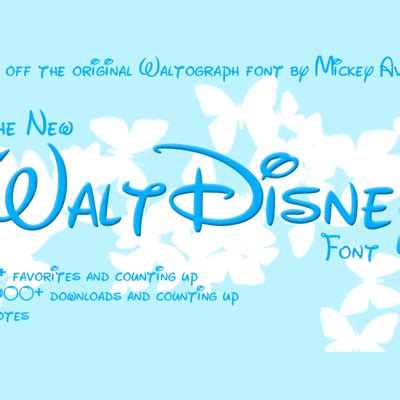 Disney Inspired | Collection | FontSpace