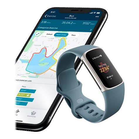 Fitbit Charge 5 Smartband Azul Acero PcComponentes