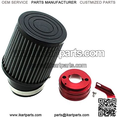 Air Filter And Adapter Kit For Predator 212cc Engine Go Kart Racing Cart Mini Bike Go Kart All