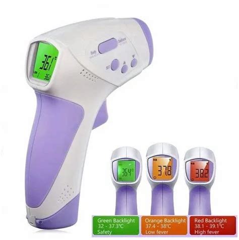 Contactless Infrared Forehead Digital Thermometer Gun For Hospital