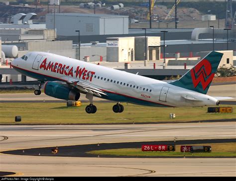 N Aw Airbus A America West Airlines Daniel Piotrowski