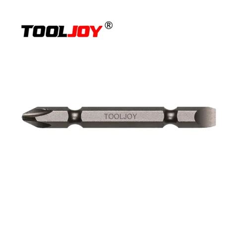 TOOLJOY Phillips Slotted Double Ended Power Bit 65MM PH2 SL6 Factory