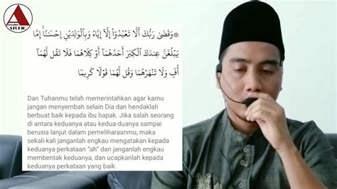 Qori Romi Saputra Tilawah Al Qur An Surah Al Isra Ayat 23