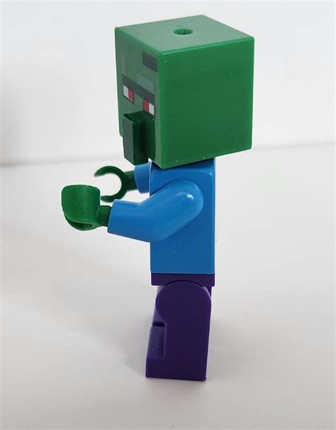 LEGO Minecraft Zombie Villager Minifigure Min030 21128 The Village EBay