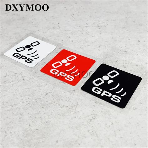 3PCS GPS TRACKER ALARM Car Stickers Funny Warning Motorcycle Bike ...