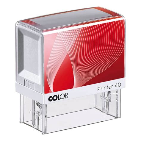 Colop Printer 40 Custom Self Inking Stamp 57x21mm CP40 CP40