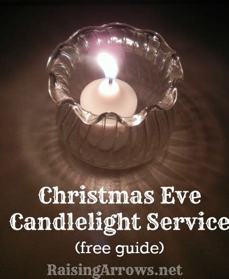 Our Family Christmas Eve Candlelight Service {Free Subscriber Download!}