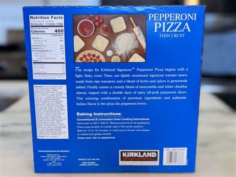 Costco Frozen Pizza Kirkland Pepperoni