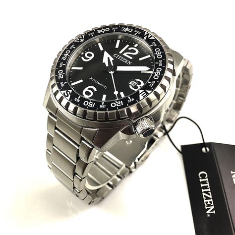 Men S Citizen Automatic Steel Diver S Style Watch NJ2190 85E