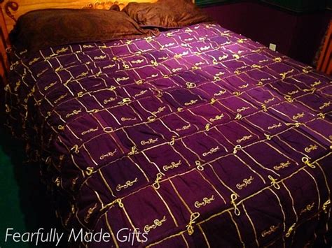 Items Similar To SALE Handmade Crown Royal Bag Quilt Blanket Comforter