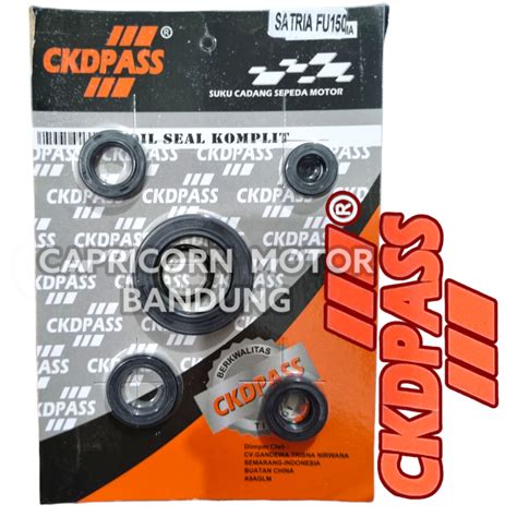 Jual OIL SEAL SIL KOMPLIT KIT SET SATRIA FU 150 LAMA NEW FI INJEKSI CKD