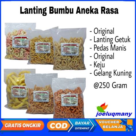 Lanting Bumbu Aneka Rasa Khas Kebumen Gram Original Keju Jagung